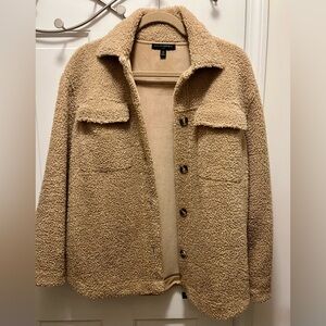 Banana Republic Tan shacket